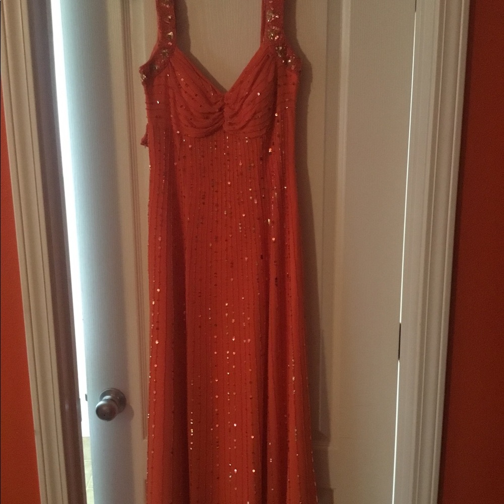 Beautiful Orange Gown